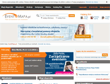 Tablet Screenshot of eventmapa.pl
